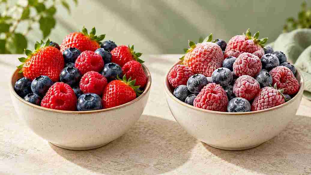 Frozen vs Fresh Fruit