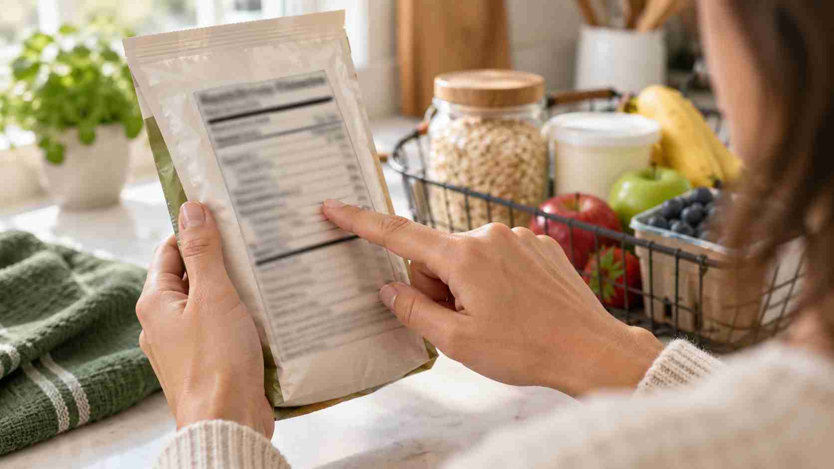 How to read a Nutrition label