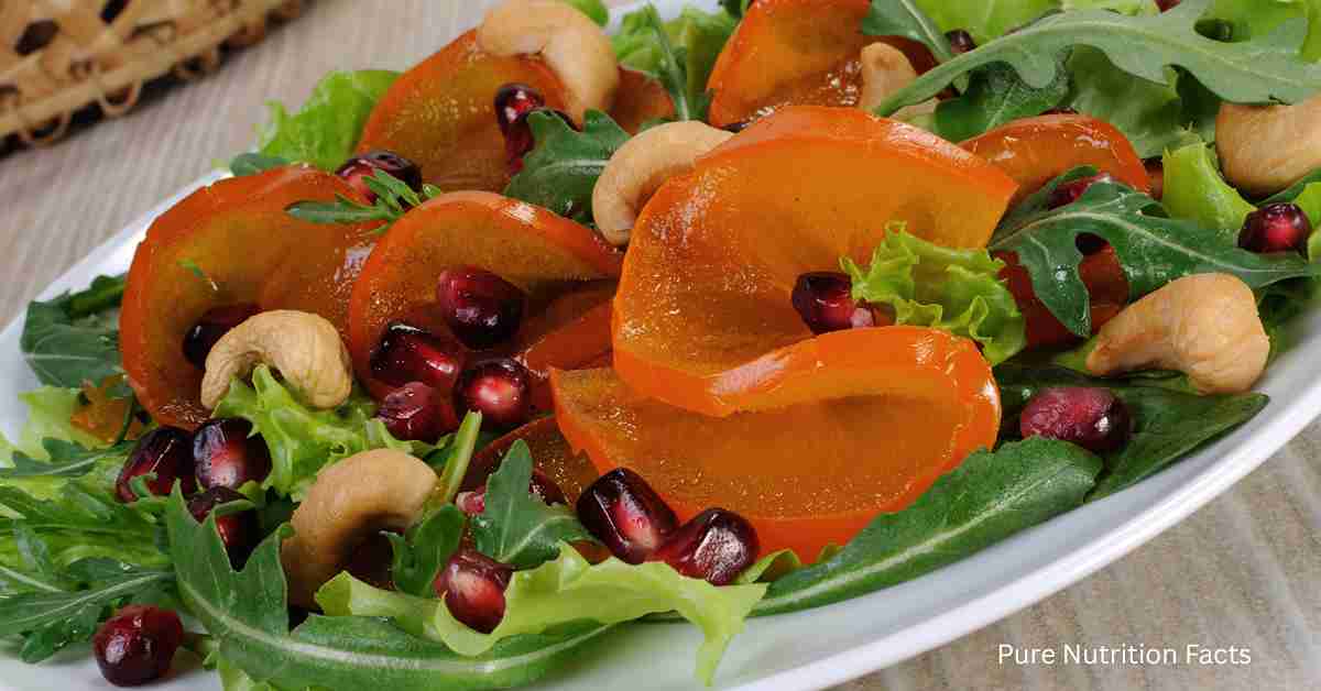 Pomegranate Persimmon Salad
